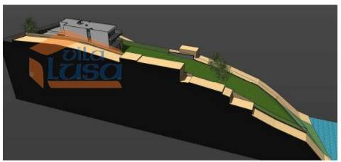 Terreno com Projeto aprovado em Vila de Gaia  com 1578m2