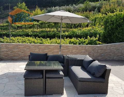 Moradia tranquila com excelente exposição solar para umas ferias inesquecíveis no campo. 