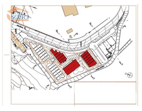 Terreno c/ 5883m2  com projeto para residências, em Sobreira, Paredes.