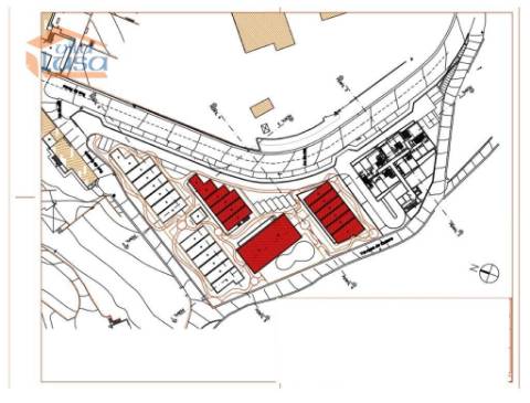 Terreno c/ 5883m2  com projeto para residências, em Sobreira, Paredes.