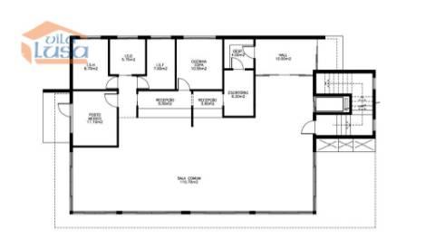 Terreno c/ 5883m2  com projeto para residências, em Sobreira, Paredes.