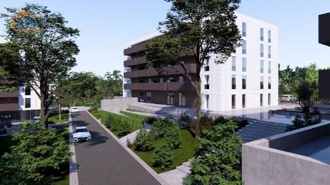 Apartamento T0 Novo em Vilar de Paraiso, com varanda e lugar de garagem