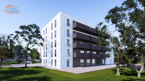 Apartamento T0 Novo em Vilar de Paraiso, com varanda e lugar de garagem