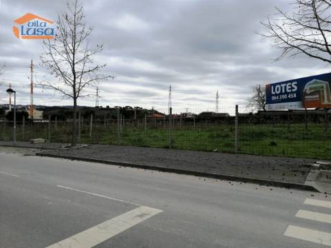 Lote de Terreno para construção de Moradia T3, 3 frentes, A. Santas, Maia