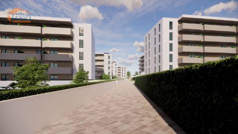  T2 Novo com terraço 44.50m2 em Vila do Paraíso V.N. Gaia