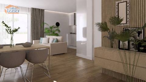  T2 Novo com terraço 40.90m2 em Vilar do Paraíso V.N. Gaia.
