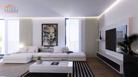 T2 com duas varandas 38.72m2 e dois lugares de garagem Portimão Novo.