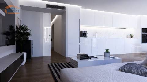 T2 com duas varandas 38.72m2 e dois lugares de garagem Portimão Novo.