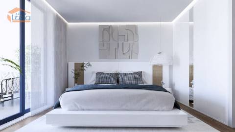 T2 com duas varandas 38.72m2 e dois lugares de garagem Portimão Novo.