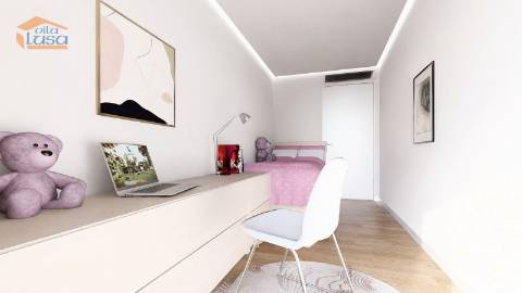 T2+1 Com duas varandas com 46.09m2 e dois lugares de garagem em Portimão.