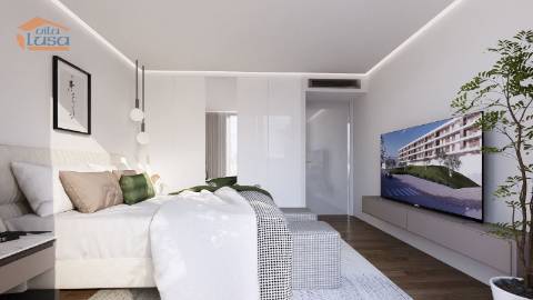 T3 Novo C/ Terraço e Varanda C/62.63m2 e dois lugares de garagem em Portimão.