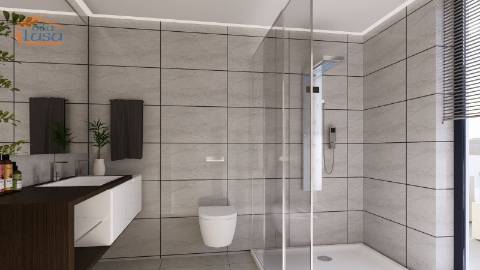 T3 Novo C/ Terraço e Varanda C/62.63m2 e dois lugares de garagem em Portimão.