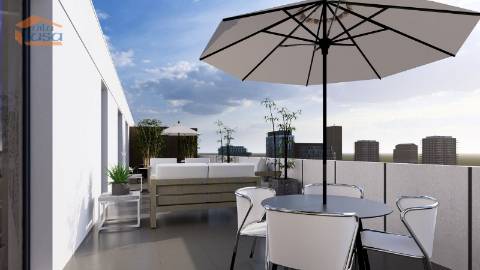 T3 Novo C/ Terraço e Varanda C/62.63m2 e dois lugares de garagem em Portimão.