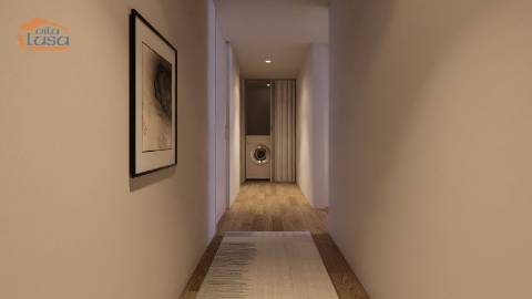 T-2+1 Novo c/ varanda 46.53m2 e lugar de garagem no centro de Armação de Pera a 300mts da praia.