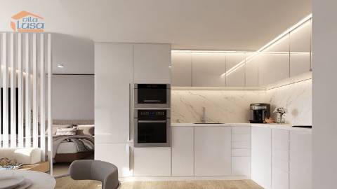 Armação de Pera T0 Novo com varanda e garagem 