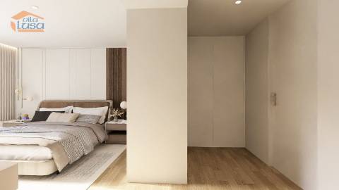 Armação de Pera T2 Novo 2 frentes 2 varandas e garagem 