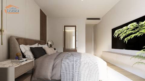 Armação de Pera T2 Novo 2 frentes 2 varandas e garagem 