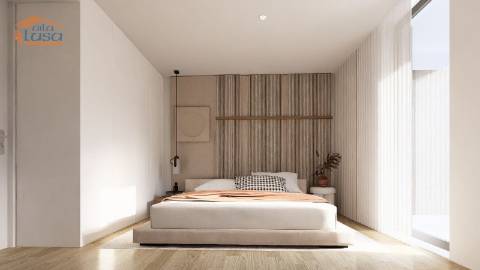 Armação de Pera T2 Novo 2 frentes 2 varandas e garagem 