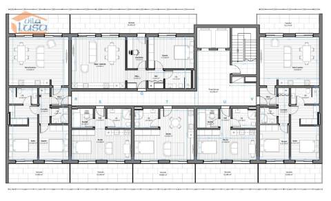 Armação de Pera T2 Novo 2 frentes 2 varandas e garagem 
