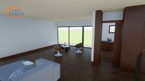 Lote de Terreno 632 m2 à Praia de Valadares com projeto para a construção de Moradia