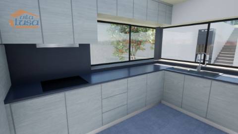 Lote de Terreno 632 m2 à Praia de Valadares com projeto para a construção de Moradia