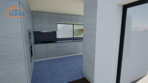 Lote de Terreno 632 m2 à Praia de Valadares com projeto para a construção de Moradia