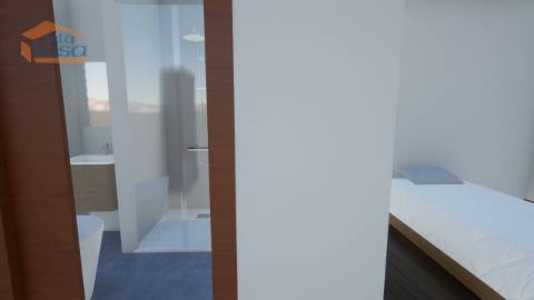 Lote de Terreno 632 m2 à Praia de Valadares com projeto para a construção de Moradia