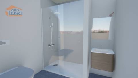 Lote de Terreno 632 m2 à Praia de Valadares com projeto para a construção de Moradia