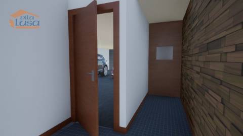 Lote de Terreno 632 m2 à Praia de Valadares com projeto para a construção de Moradia