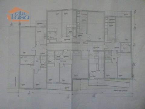 Terreno Mafamude com projeto aprovado para construção Junto a RTP e Estação de Metro