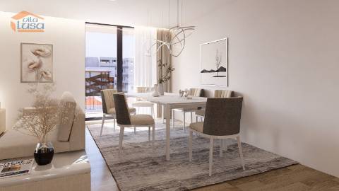 T1+1 Portimão Novo com varanda de 17 m2 e garagem