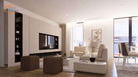 T1+1 Portimão Novo com varanda de 17 m2 e garagem