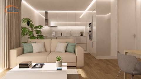 T2 Novo com varanda 12m2 e garagem em Vilar de Paraiso, Vila Nova de Gaia
