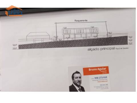 Lote com 237,200m2 Para Moradia 2 Frentes Avintes 