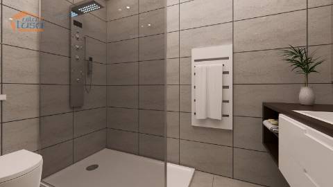 T2 Penthouse novo condomínio fechado Varanda de 21 m2 2 lugares de garagem