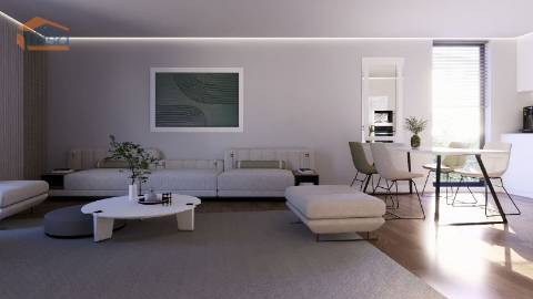 T1+1 Portimão Novo com varanda 2 lugares de garagem