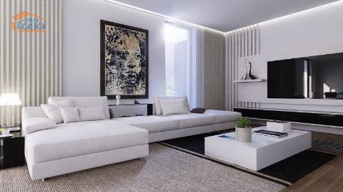 T2 Portimão Novo 2 frentes, varanda e terraço 2 lugares de garagem