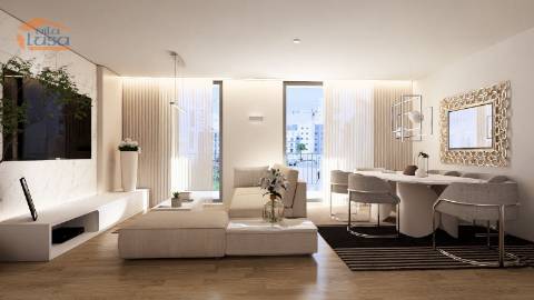 Armação de Pera T1+1 Novo com varanda e garagem 