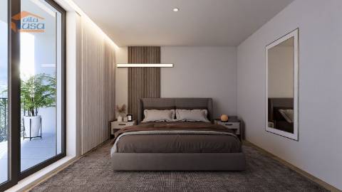 Armação de Pera T1+1 Novo com varanda e garagem 