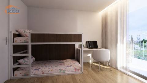 Armação de Pera T1+1 Novo com varanda e garagem 