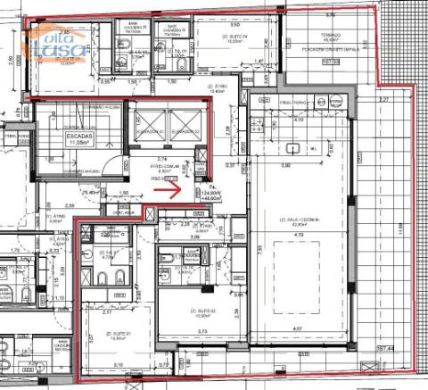 Exclusivo T4 com 3 Frentes na Avenida da República  Vila Nova de Gaia