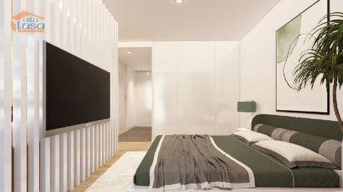 Armação de Pera T0 +1 Novo varanda garagem e piscina na cobertura 