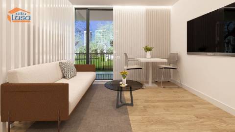 Armação de Pera T0 +1 Novo varanda garagem e piscina na cobertura 