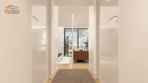 Armação de Pera T0 +1 Novo varanda garagem e piscina na cobertura 