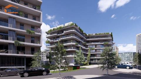 Armação de Pera T0 +1 Novo varanda garagem e piscina na cobertura 