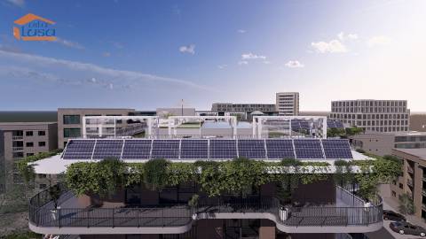 Armação de Pera T0 +1 Novo varanda garagem e piscina na cobertura 