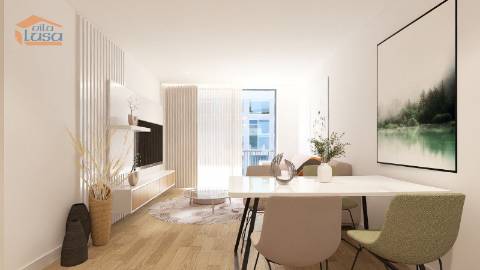 T1+1 Novo com varanda c/ 13.70m2,  a 300mt da praia de Armação de Pera.