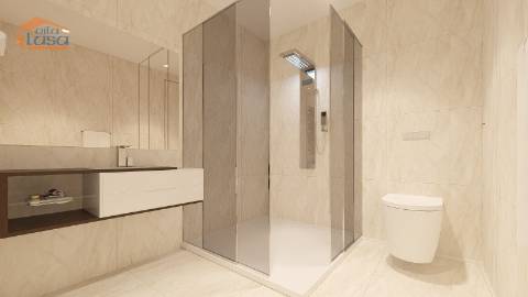 T1+1 Novo com varanda c/ 13.70m2,  a 300mt da praia de Armação de Pera.