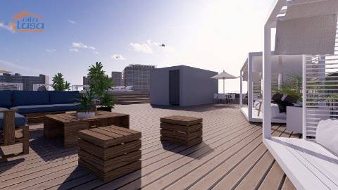 T1+1 Novo com varanda c/ 13.70m2,  a 300mt da praia de Armação de Pera.