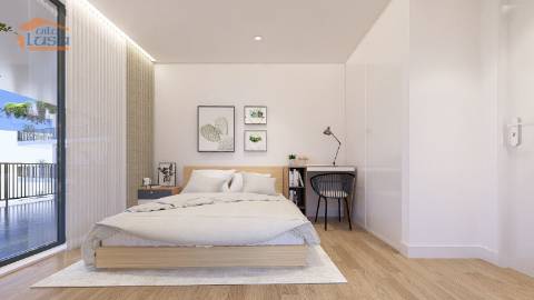 T2+1  Novo a 300mt da praia de Armação de Pera., varanda c/ 82m2 e dois lugares de garagem.